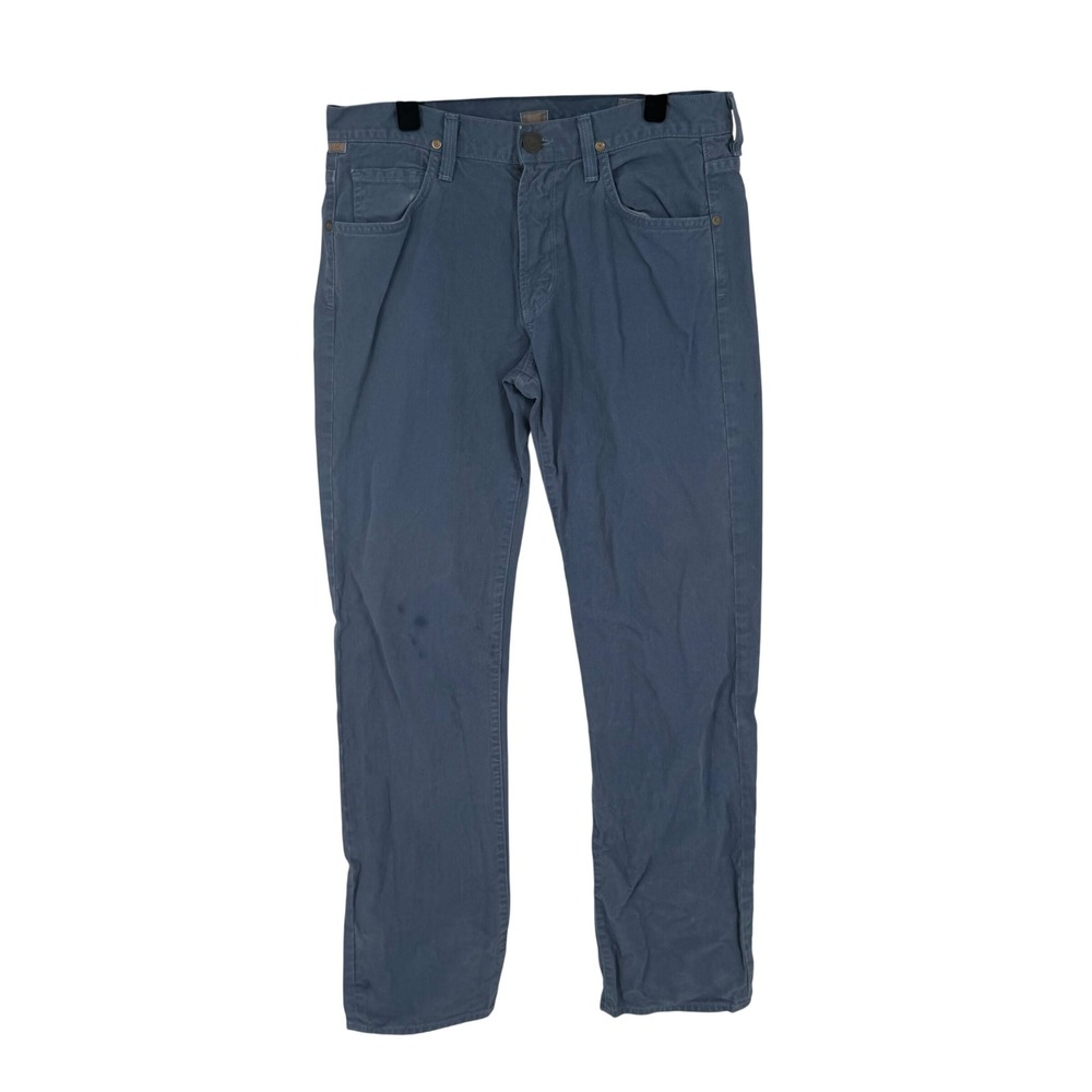 Citizens of Humanity The Sid Pants Mens 32 Blue Straight Leg Cotton 604G-137